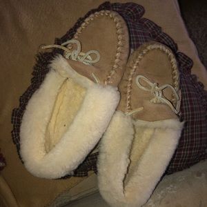 L.L. Bean Tan Slippers